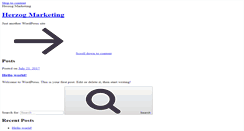 Desktop Screenshot of herzogmarketing.com